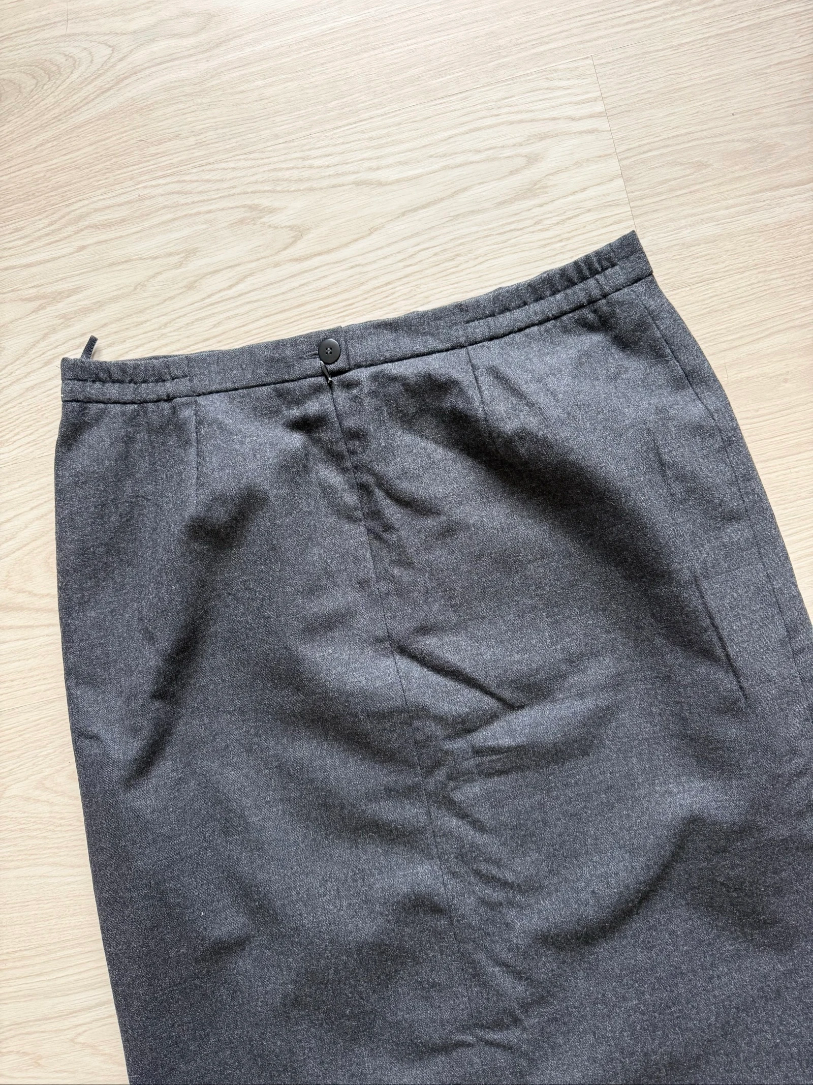 Marcelle griffon grey knee-length skirt size 42 XL – photo 7